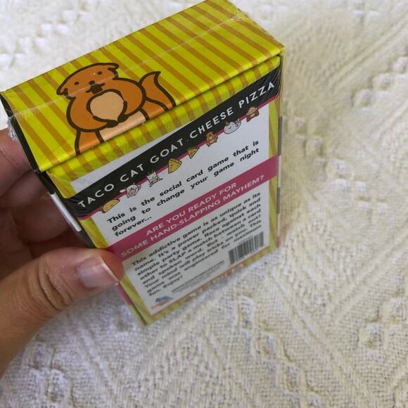 Taco Cat Goat Cheese Pizza card game NEW sealed ages 8+ 3–8 players 2017 - Picture 3 of 6